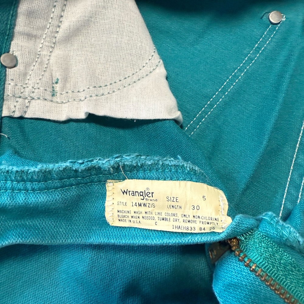 Wrangler Teal Pants